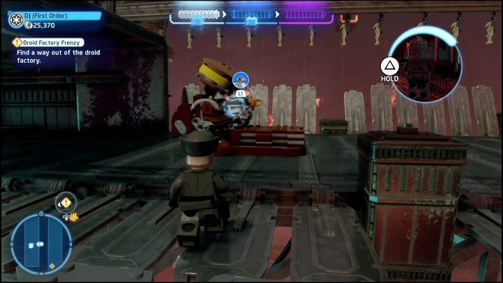 After you go further, use the astromech droid to get to the last part of the set - LEGO Skywalker Saga: Attack of the Clones - collectibles and rewards, list of all - Minikits - LEGO Skywalker Saga Guide