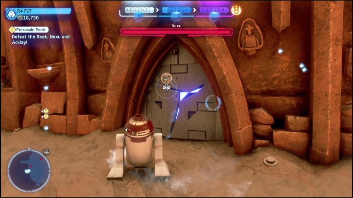 You will need a character from the Scavenger class to get the last part - LEGO Skywalker Saga: Attack of the Clones - collectibles and rewards, list of all - Minikits - LEGO Skywalker Saga Guide