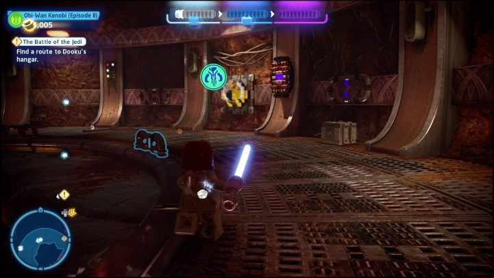 To get the second part of the minikit, you need a Bounty Hunter - LEGO Skywalker Saga: Attack of the Clones - collectibles and rewards, list of all - Minikits - LEGO Skywalker Saga Guide