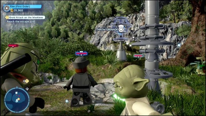 One of the parts can be obtained by destroying the 3 turrets placed on the map - LEGO Skywalker Saga: Revenge of the Sith - collectibles and rewards, list of all - Minikits - LEGO Skywalker Saga Guide