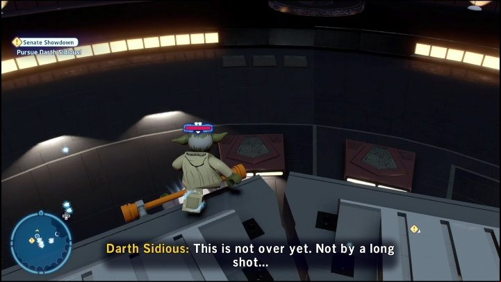 You can obtain another collectible once you leave the first arena - LEGO Skywalker Saga: Revenge of the Sith - collectibles and rewards, list of all - Minikits - LEGO Skywalker Saga Guide