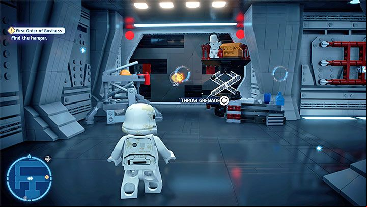 There is also an alternative, third way, which involves taking a secret underground route - this is related to one of the challenges of this mission - LEGO Skywalker Saga: First Order of Business - walkthrough - Episode 7 - The Force Awakens - LEGO Skywalker Saga Guide