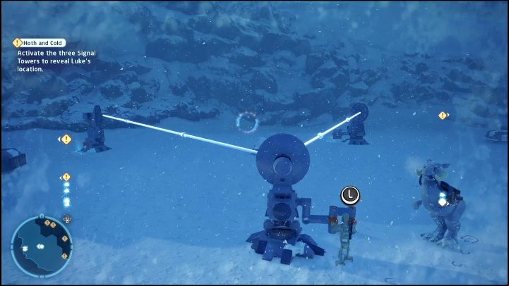 The first collectible can be found right at the start of the level - LEGO Skywalker Saga: The Empire Strikes Back - list of collectibles and rewards - Minikits - LEGO Skywalker Saga Guide