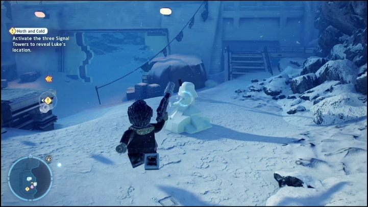 You'll obtain this collectible for destroying all five snowmen on the map - LEGO Skywalker Saga: The Empire Strikes Back - list of collectibles and rewards - Minikits - LEGO Skywalker Saga Guide