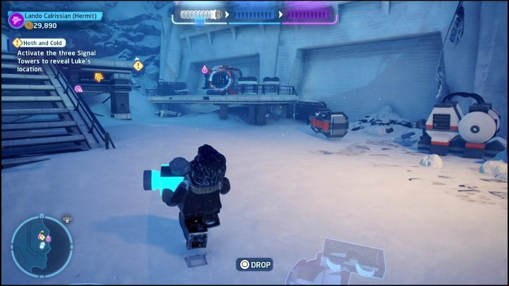 The final part of the minikit is hidden in the chest - LEGO Skywalker Saga: The Empire Strikes Back - list of collectibles and rewards - Minikits - LEGO Skywalker Saga Guide