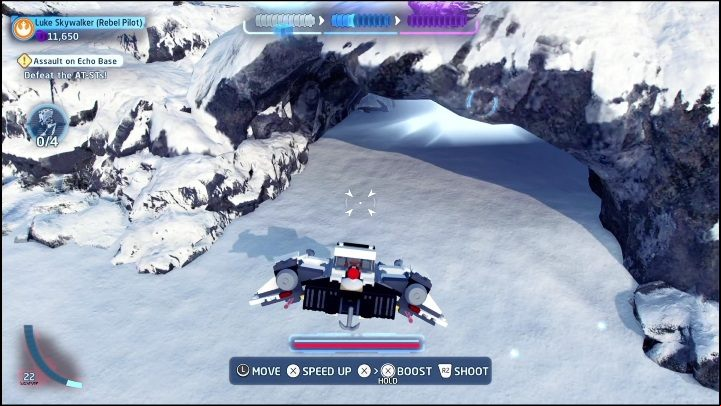 Two more collectibles are hidden under the rock arches - LEGO Skywalker Saga: The Empire Strikes Back - list of collectibles and rewards - Minikits - LEGO Skywalker Saga Guide