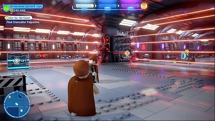 Go forward - LEGO Skywalker Saga: Out for the Count - walkthrough - Episode 3 - Revenge of the Sith - LEGO Skywalker Saga Guide