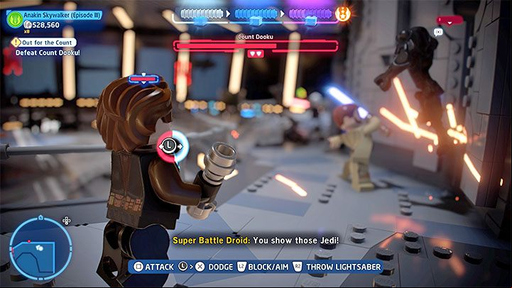 The boss' - LEGO Skywalker Saga: Out for the Count - walkthrough - Episode 3 - Revenge of the Sith - LEGO Skywalker Saga Guide