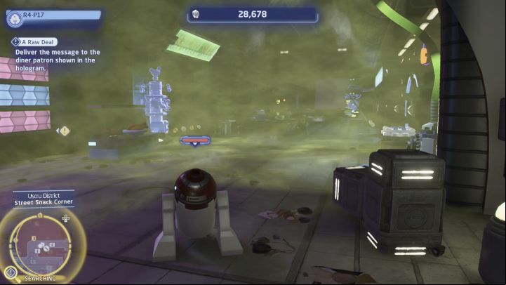 1 - LEGO Skywalker Saga: A Raw Deal - walkthrough - Coruscant - Uscru district - LEGO Skywalker Saga Guide