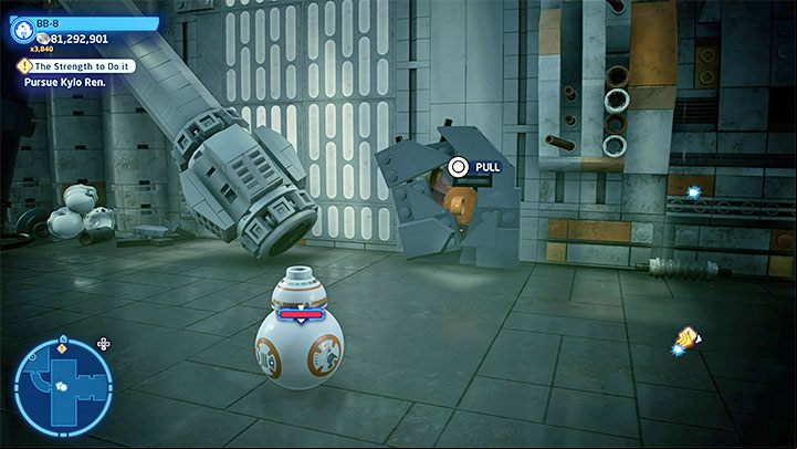 Now switch to BB-8 - LEGO Skywalker Saga: Kylo Ren - boss, how to beat? - Bosses - LEGO Skywalker Saga Guide