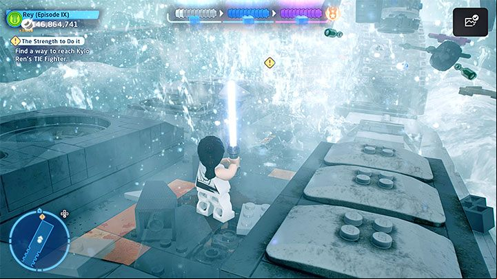 The floor will collapse - LEGO Skywalker Saga: Kylo Ren - boss, how to beat? - Bosses - LEGO Skywalker Saga Guide