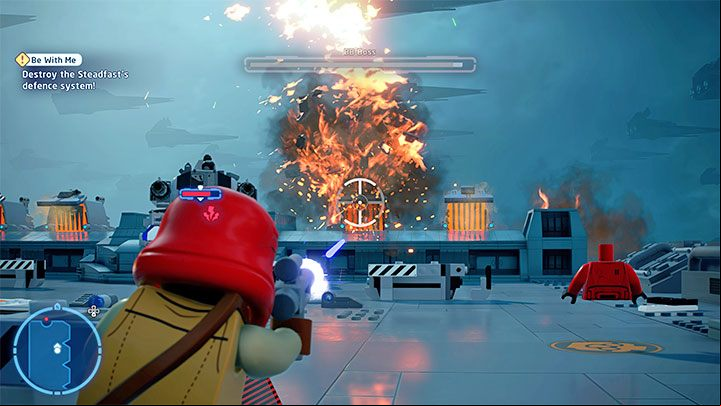 Take action after BB-Boss finishes shooting - LEGO Skywalker Saga: BB-Boss - boss, how to beat? - Bosses - LEGO Skywalker Saga Guide