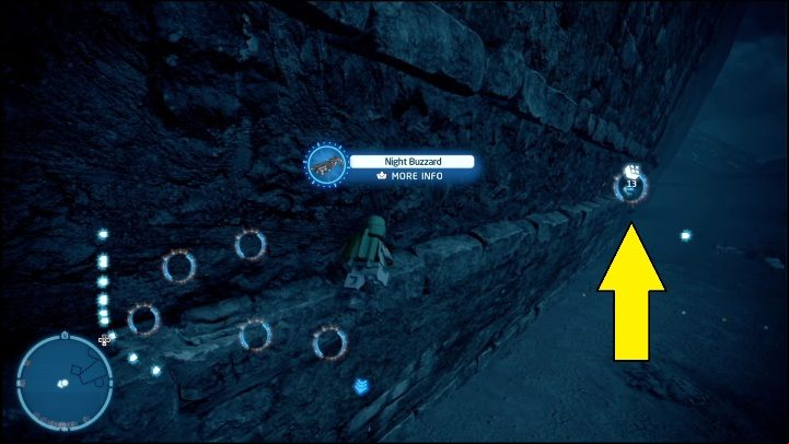 This brick can be found on a rock ledge in front of the entrance to the Citadel - LEGO Skywalker Saga: Sith Citadel - list of all puzzles - Exegol - LEGO Skywalker Saga Guide