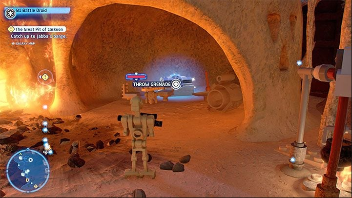Switch to any character from the Villains class - LEGO Skywalker Saga: Tuanul Village - list of all puzzles - Jakku - LEGO Skywalker Saga Guide