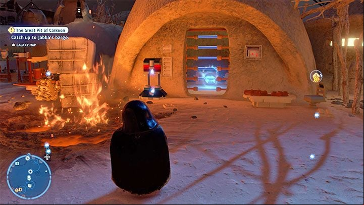 Collectible: Puzzle - Kyber Brick - LEGO Skywalker Saga: Tuanul Village - list of all puzzles - Jakku - LEGO Skywalker Saga Guide