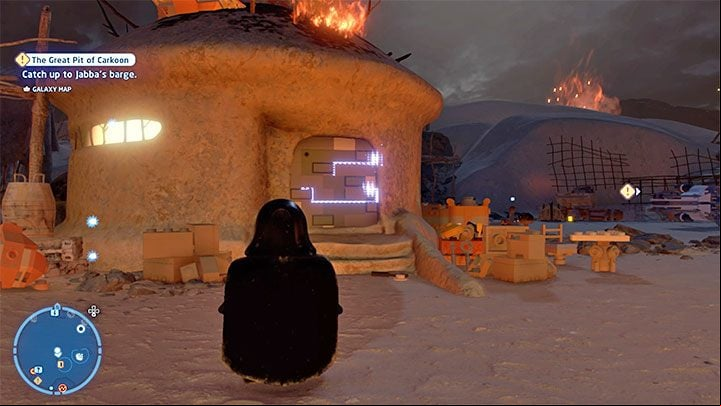 Collectible: Puzzle - Kyber Brick - LEGO Skywalker Saga: Tuanul Village - list of all puzzles - Jakku - LEGO Skywalker Saga Guide