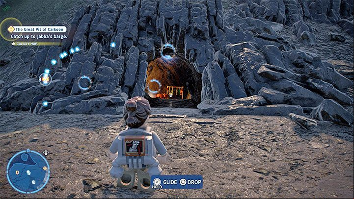 Collectible: Puzzle - Kyber Brick - LEGO Skywalker Saga: Temple Island - list of all puzzles - Ahch-To - LEGO Skywalker Saga Guide