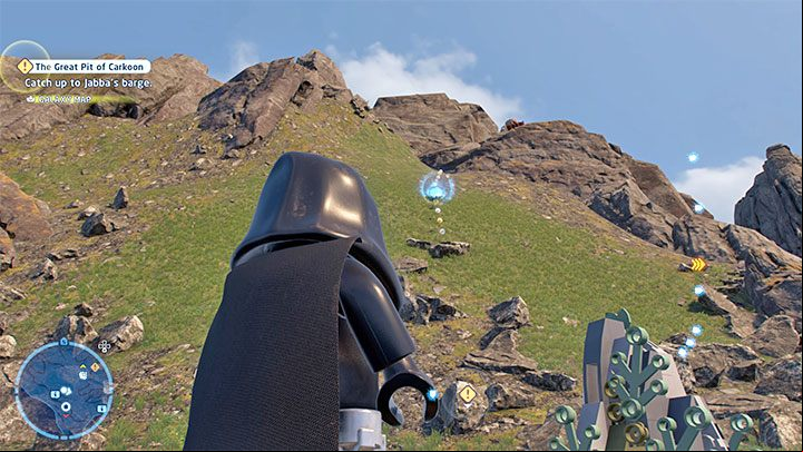 Collectible: Puzzle - Kyber Brick - LEGO Skywalker Saga: Temple Island - list of all puzzles - Ahch-To - LEGO Skywalker Saga Guide