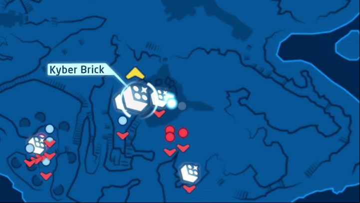 Collectible: Puzzle - Kyber Brick - LEGO Skywalker Saga: Temple Island - list of all puzzles - Ahch-To - LEGO Skywalker Saga Guide