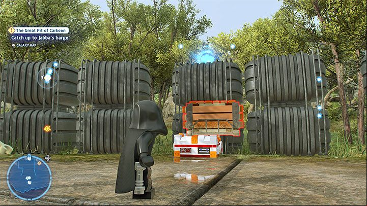 The secret is on the big black chests - LEGO Skywalker Saga: Resistance Base - list of all puzzles - DQar - LEGO Skywalker Saga Guide