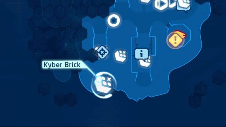 Collectible: Puzzle - Kyber Brick - LEGO Skywalker Saga: Resistance Base - list of all puzzles - DQar - LEGO Skywalker Saga Guide