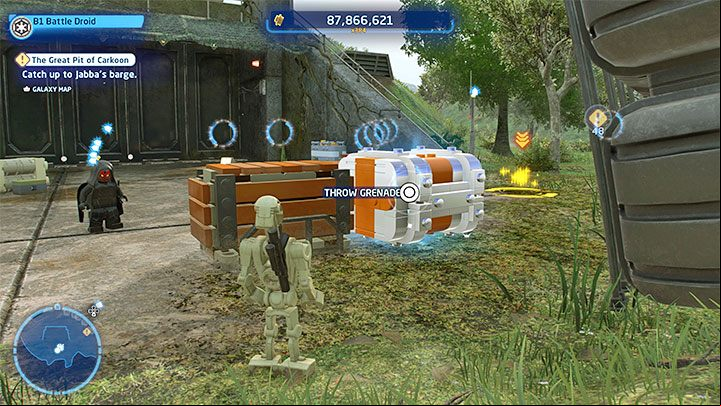 You have to find the silver container presented in the picture above - LEGO Skywalker Saga: Resistance Base - list of all puzzles - DQar - LEGO Skywalker Saga Guide
