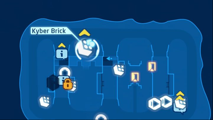 Collectible: Puzzle - Kyber Brick - LEGO Skywalker Saga: Resistance Base - list of all puzzles - DQar - LEGO Skywalker Saga Guide