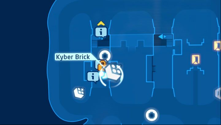 Collectible: Puzzle - Kyber Brick - LEGO Skywalker Saga: Resistance Base - list of all puzzles - DQar - LEGO Skywalker Saga Guide