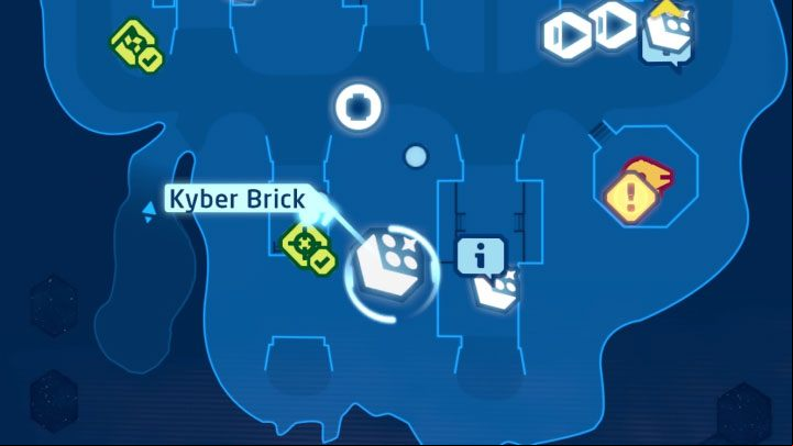 Collectible: Puzzle - Kyber Brick - LEGO Skywalker Saga: Resistance Base - list of all puzzles - DQar - LEGO Skywalker Saga Guide