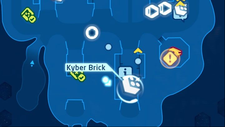 Collectible: Puzzle - Kyber Brick - LEGO Skywalker Saga: Resistance Base - list of all puzzles - DQar - LEGO Skywalker Saga Guide