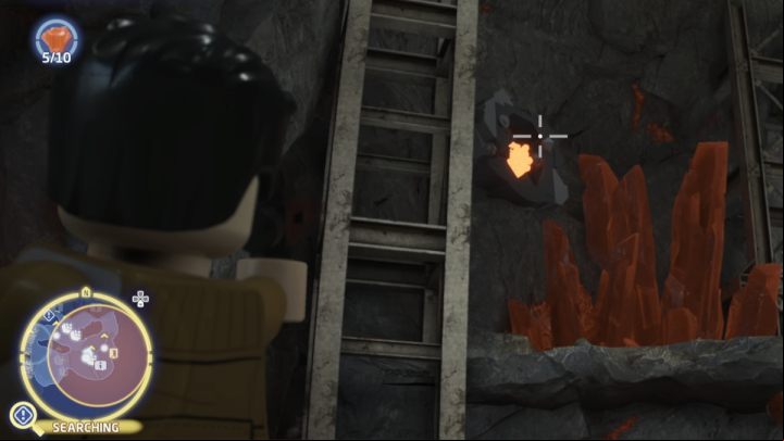 You have to collect 10 items from the walls of the mine - LEGO Skywalker Saga: The Healing Power of Crystals - walkthrough - Hoth - Echo base - LEGO Skywalker Saga Guide