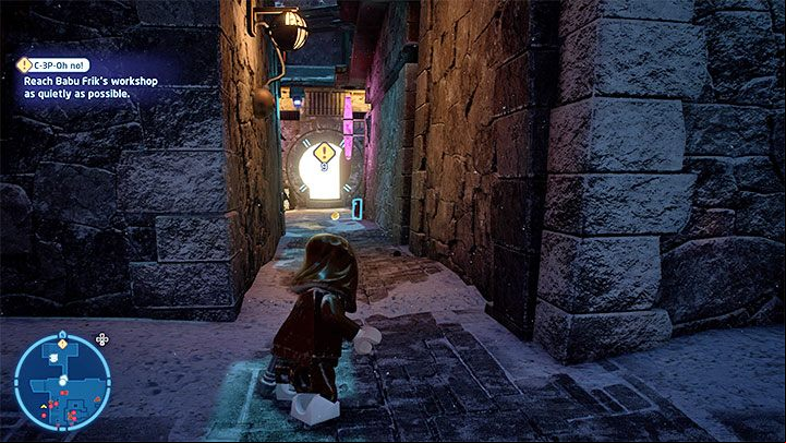 As you continue your journey, you can silently eliminate enemies or avoid them - LEGO Skywalker Saga: C-3P-Oh No! - walkthrough - Episode 9 - The Rise of Skywalker - LEGO Skywalker Saga Guide