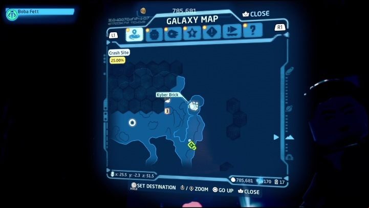 8 - LEGO Skywalker Saga: Crash Site - List of all puzzles - Kef Bir - LEGO Skywalker Saga Guide