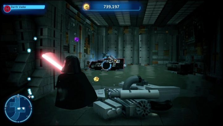 This collectible is on the upper floor, locked inside a white chest - LEGO Skywalker Saga: Crash Site - List of all puzzles - Kef Bir - LEGO Skywalker Saga Guide