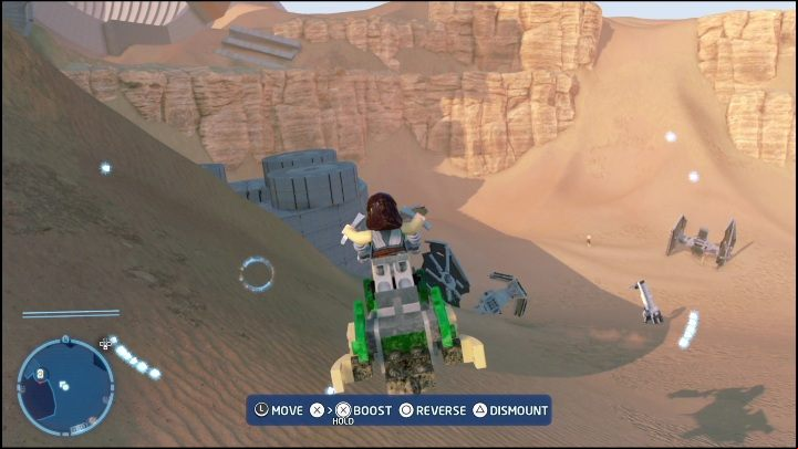 The datacard is hidden in the wreck, which you can reach without any problems - LEGO Skywalker Saga: Datacards - list - Other Finds - LEGO Skywalker Saga Guide