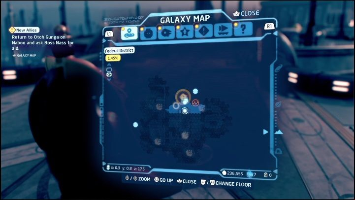 1 - LEGO Skywalker Saga: Federal District - list of puzzles - Coruscant - LEGO Skywalker Saga Guide