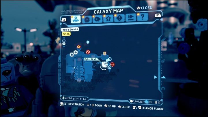 13 - LEGO Skywalker Saga: Federal District - list of puzzles - Coruscant - LEGO Skywalker Saga Guide