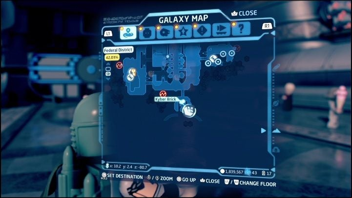 23 - LEGO Skywalker Saga: Federal District - list of puzzles - Coruscant - LEGO Skywalker Saga Guide