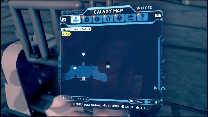 42 - LEGO Skywalker Saga: Federal District - list of puzzles - Coruscant - LEGO Skywalker Saga Guide