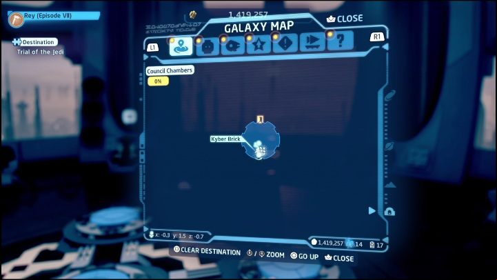 50 - LEGO Skywalker Saga: Federal District - list of puzzles - Coruscant - LEGO Skywalker Saga Guide