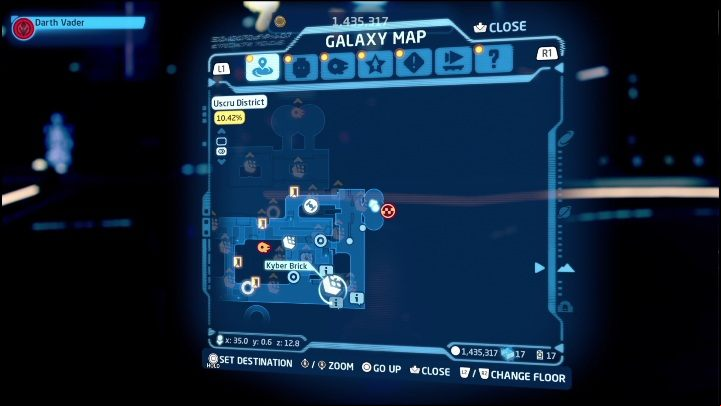 1 - LEGO Skywalker Saga: Uscru District - list of all puzzles - Coruscant - LEGO Skywalker Saga Guide