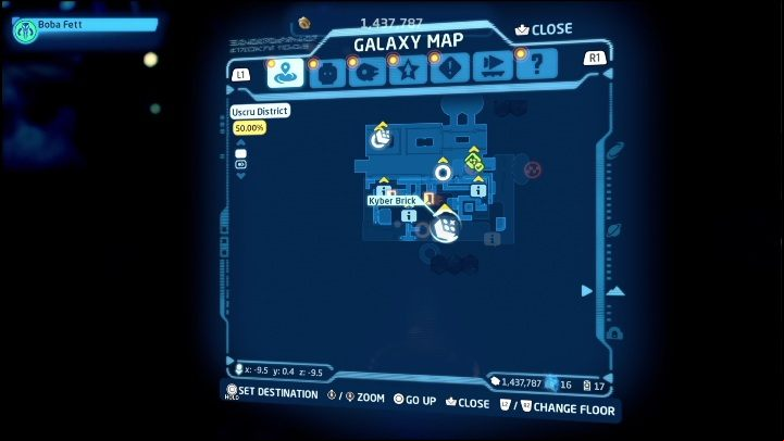 25 - LEGO Skywalker Saga: Uscru District - list of all puzzles - Coruscant - LEGO Skywalker Saga Guide