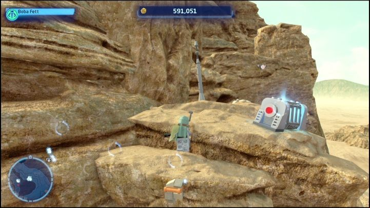You will get this brick when you shoot 4 targets in less than 15 seconds - LEGO Skywalker Saga: Forbidden Valley - list of all puzzles - Pasaana - LEGO Skywalker Saga Guide