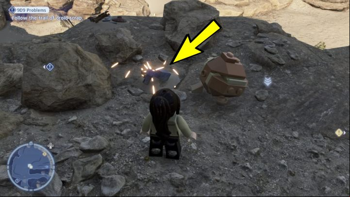 2 - LEGO Skywalker Saga: 9D9 Problems - walkthrough - Tatooine - the desert of Jundland - LEGO Skywalker Saga Guide