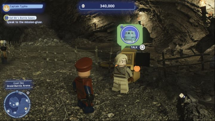 Accept the mission from the quest giver and go to the wreckage of Death Star II - LEGO Skywalker Saga: Kef Birs Battle Gears - walkthrough - Kef Bir - Disaster site - LEGO Skywalker Saga Guide