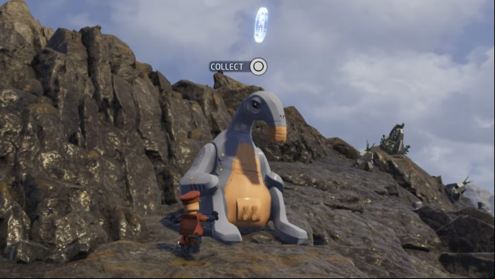 Go to the Temple Island on the planet Ahch-To and head to the search area - LEGO Skywalker Saga: Wildlife Wishlist - walkthrough - Kef Bir - Disaster site - LEGO Skywalker Saga Guide