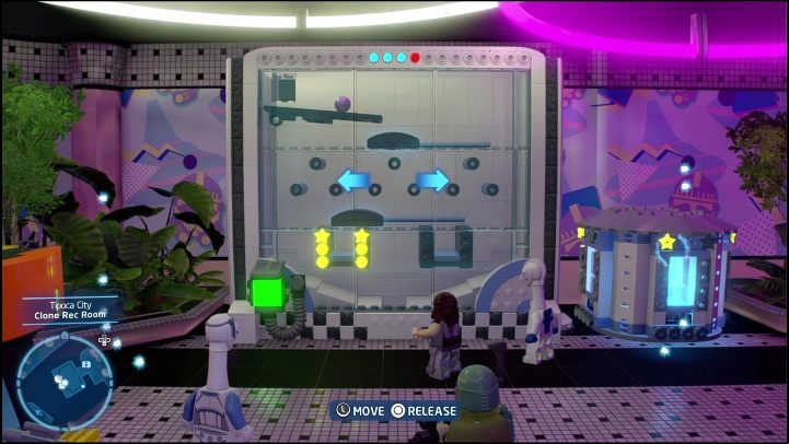 The brick is locked in a crate you can open by completing a small mini-game - LEGO Skywalker Saga: Tipoca City - list of all puzzles - Kamino - LEGO Skywalker Saga Guide