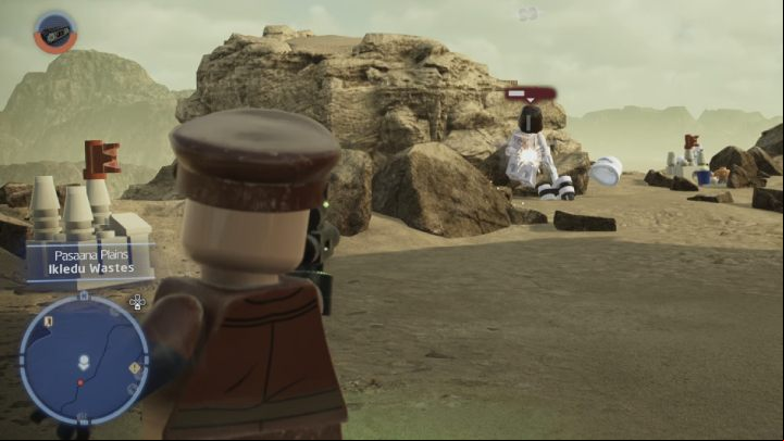 Your task is to defend the quest giver from the First Order troops - LEGO Skywalker Saga: Dont Tread on Me - walkthrough - Pasaana - Forbidden Valley - LEGO Skywalker Saga Guide