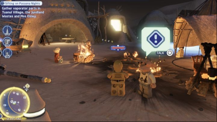 1 - LEGO Skywalker Saga: Sifting on Pasaana Nights - walkthrough - Pasaana - Forbidden Valley - LEGO Skywalker Saga Guide