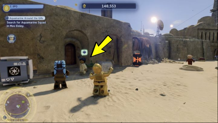 1 - LEGO Skywalker Saga: Aquamarine Around the Gills - walkthrough - Hoth - Echo base - LEGO Skywalker Saga Guide